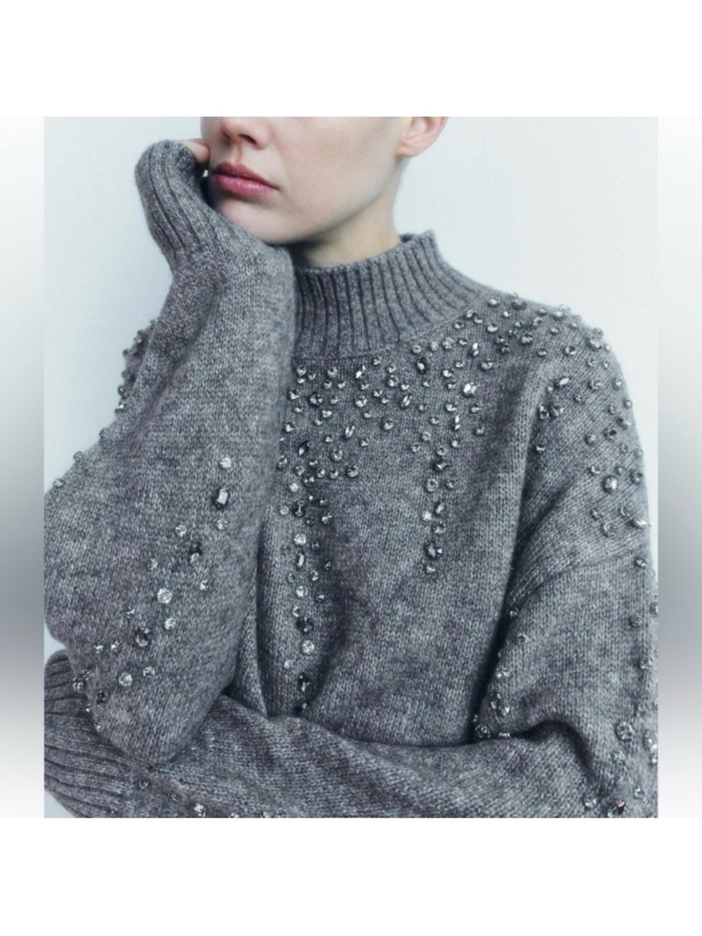 Zara Knit Sweater with Jewles